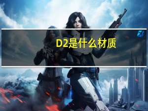 D2是什么材质