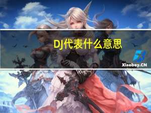 DJ代表什么意思