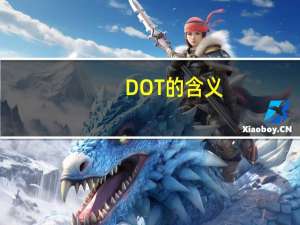 DOT的含义