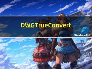 DWG TrueConvert(DWG文件转换) V2020 中文免费版（DWG TrueConvert(DWG文件转换) V2020 中文免费版功能简介）