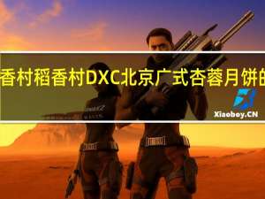 DXC稻香村 稻香村 DXC 北京 广式杏蓉月饼的热量是多少