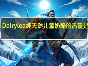 Dairylea 纯天然儿童奶酪的热量是多少