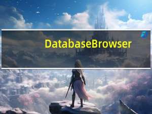 Database Browser(万能数据库查看器) V5.3.2.0 英文绿色版（Database Browser(万能数据库查看器) V5.3.2.0 英文绿色版功能简介）