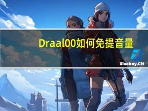 Draal00如何免提音量