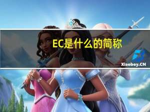 EC是什么的简称
