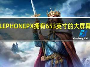 ELEPHONEPX拥有6 53英寸的大屏幕显示屏