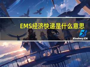 EMS经济快递是什么意思（ems经济快递是什么）