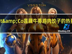 Eat&Co 莲藕牛蒡鸡肉饺子的热量是多少