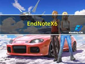 EndNote X6(endnote x6破解版) 中文绿色版（EndNote X6(endnote x6破解版) 中文绿色版功能简介）