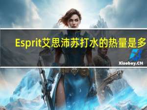 Esprit 艾思沛 苏打水的热量是多少