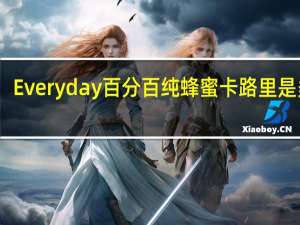 Everyday 百分百纯蜂蜜卡路里是多少