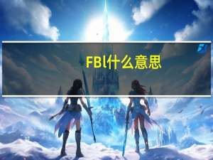 FBl什么意思