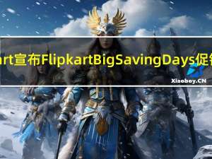 Flipkart宣布Flipkart Big Saving Days促销活动