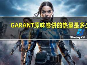 GARANT原味卷饼的热量是多少