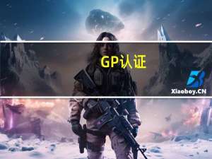 GP认证