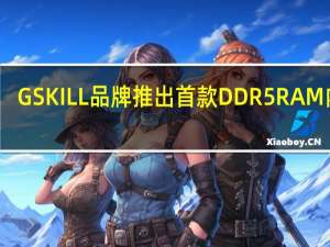 GSKILL品牌推出首款DDR5RAM内存