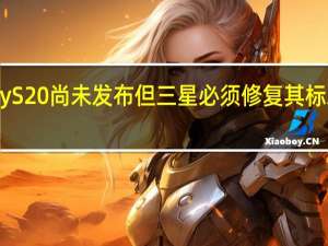 Galaxy S20尚未发布 但三星必须修复其标志性功能之�