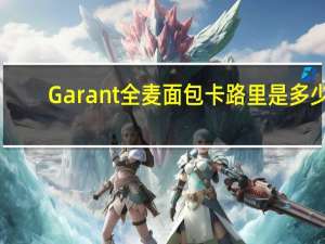 Garant 全麦面包卡路里是多少
