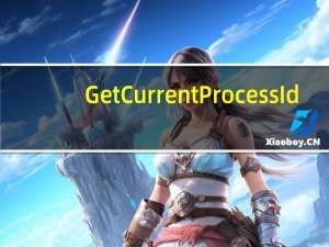 GetCurrentProcessId