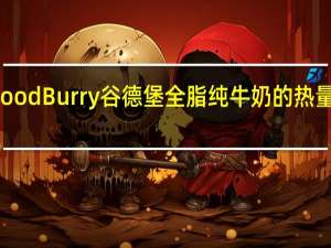 Good Burry谷德堡 全脂纯牛奶的热量是多少