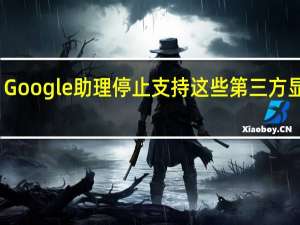 Google助理停止支持这些第三方显示器