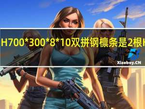 H700*300*8*10双拼钢檩条是2根H钢吗