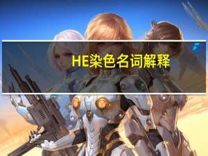 HE染色名词解释