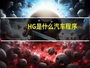 HG是什么汽车程序