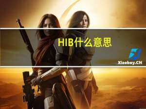 HIB什么意思