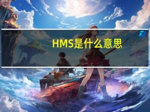HMS是什么意思