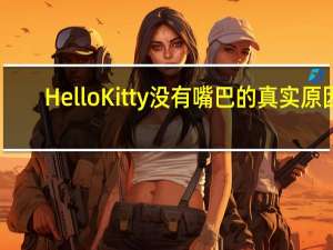 HelloKitty没有嘴巴的真实原因