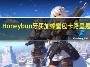 Honeybun 牙买加蜂蜜包卡路里是多少