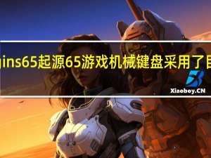 HyperXAlloyOrigins65起源65游戏机械键盘采用了目前非常流行的的65%配列