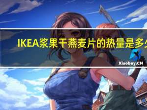 IKEA 浆果干燕麦片的热量是多少