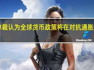 IMF总裁认为全球货币政策将在对抗通胀后出现分歧