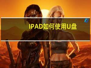 IPAD如何使用U盘