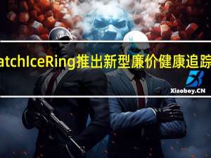 IceWatchIceRing推出新型廉价健康追踪可穿戴设备