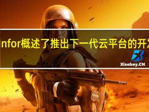 Infor概述了推出下一代云平台的开发计划