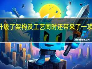 Intel不仅升级了架构及工艺同时还带来了一项全新的CPU设计