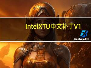 Intel XTU中文补丁 V1.0 免费版（Intel XTU中文补丁 V1.0 免费版功能简介）