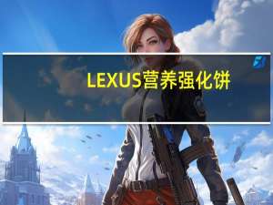 LEXUS 营养强化饼(芝士酱味)的热量是多少