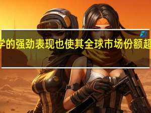 LG化学的强劲表现也使其全球市场份额超越宁德时代