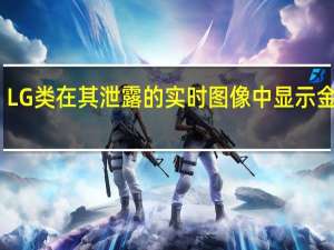 LG类在其泄露的实时图像中显示金属体