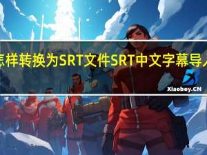LRC怎样转换为SRT文件 SRT中文字幕导入PR成乱码