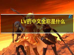 LV的中文全称是什么