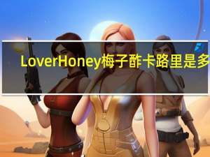 Lover Honey 梅子酢卡路里是多少