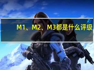 M1、 M2、 M3都是什么评级