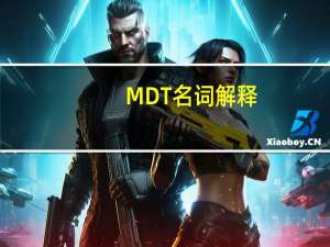 MDT名词解释