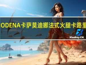 MODENA卡萨 莫迪娜法式火腿卡路里是多少