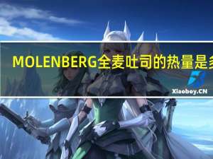 MOLENBERG 全麦吐司的热量是多少